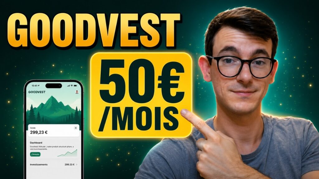 Avis Goodvest après un investissement DCA de 50€ par mois
