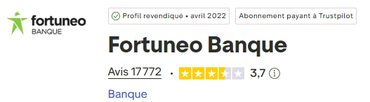 Avis Fortuneo - Trustpilot