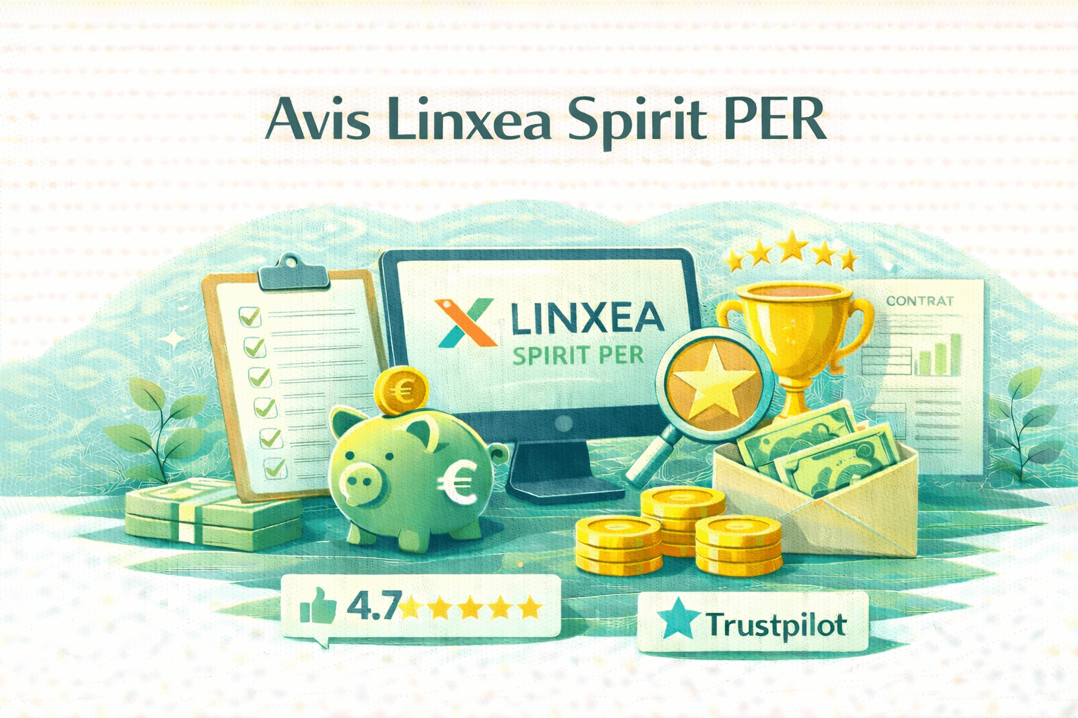 Présentation de mon avis linxea spirit PER