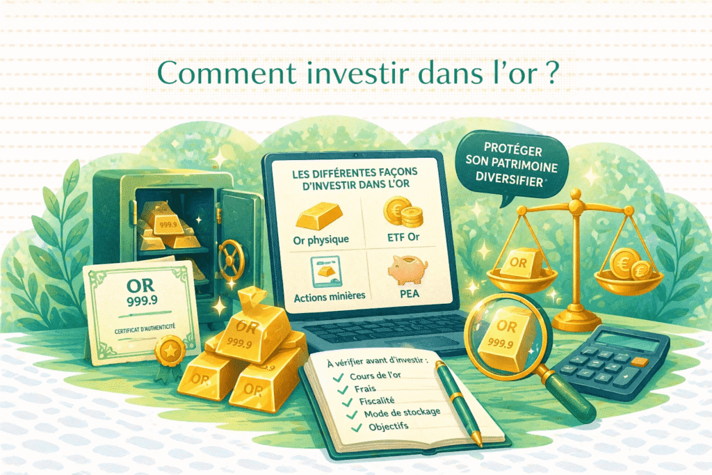 Article - Comment investir or