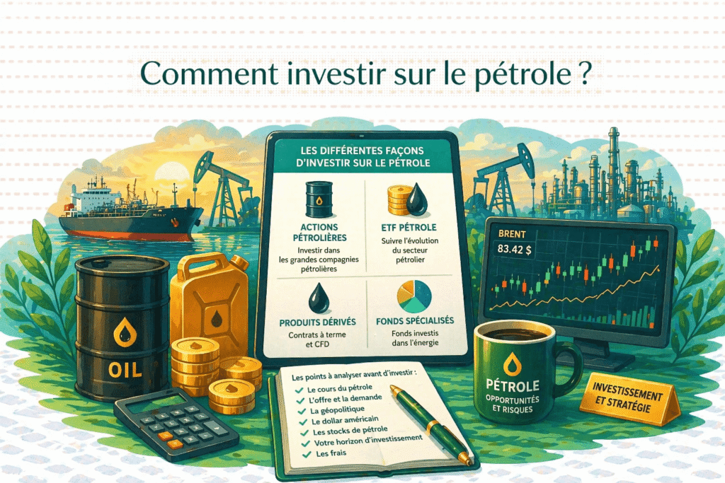 Article - comment investir pétrole