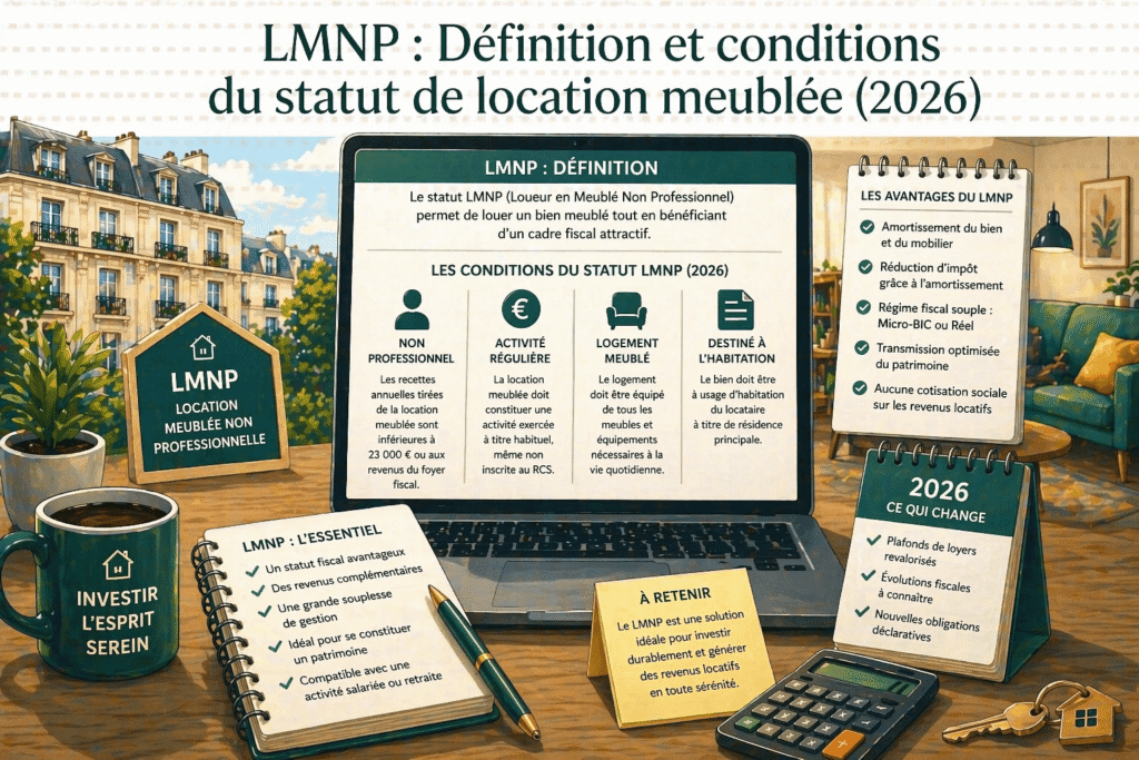 Présentation du statut LMNP