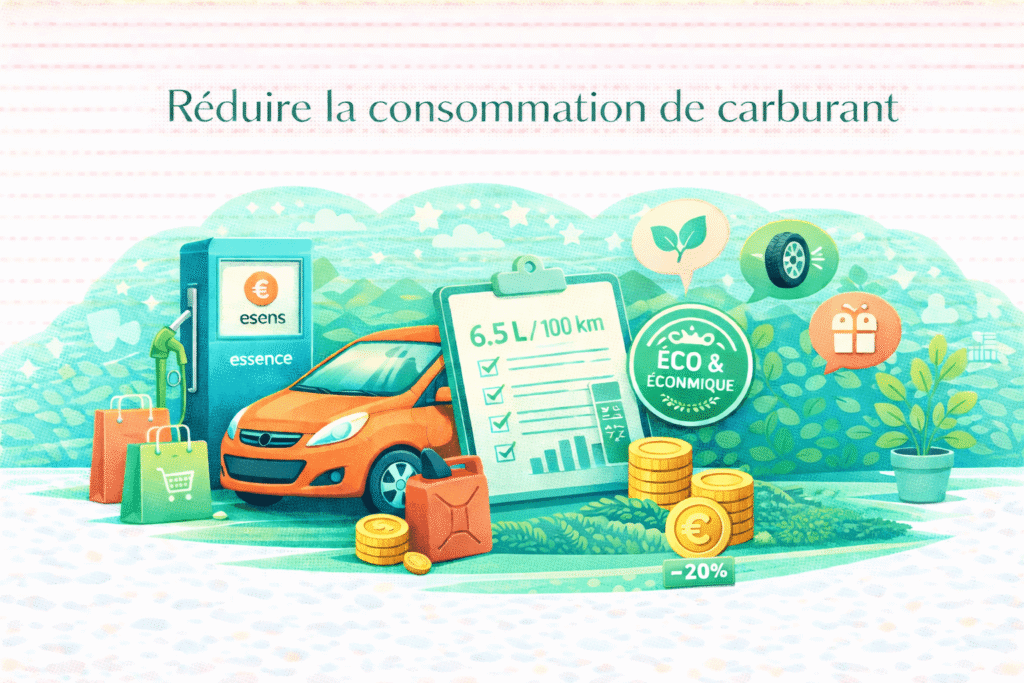 Présentation de comment réduire la consommation de carburant