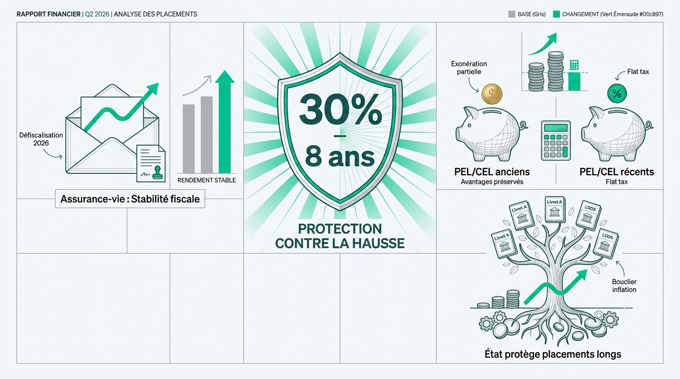Analyse des placements financiers et protection contre la hausse fiscale