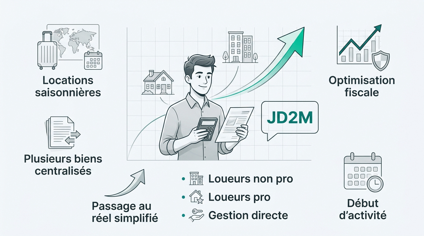 Guide JD2M pour la gestion comptable et fiscale des investisseurs immobiliers en LMNP
