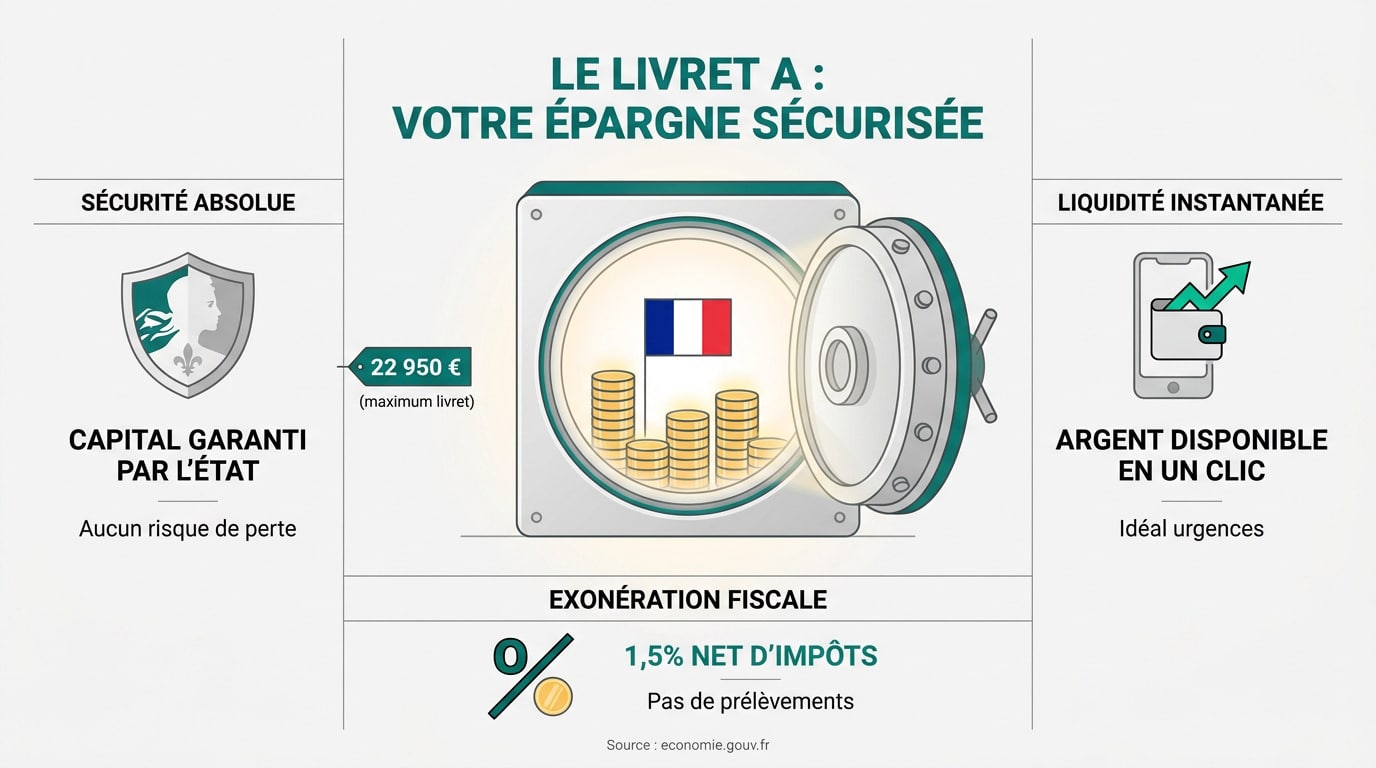 Épargne sécurisée avec le Livret A en 2026