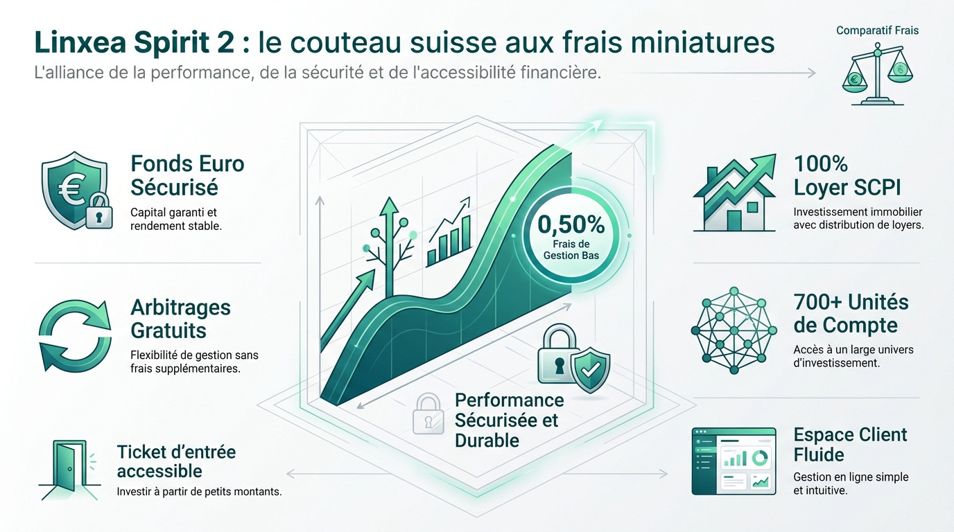 Analyse des frais réduits et des performances du contrat d