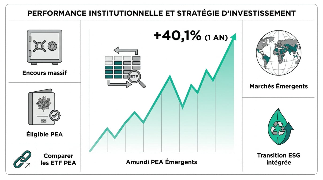 Graphique de performance historique de l