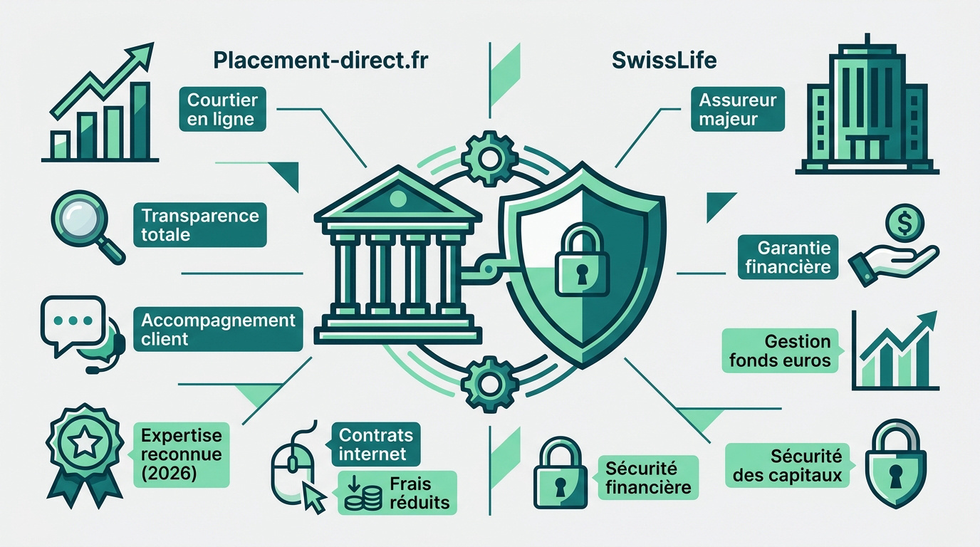 Partenariat entre Placement-direct.fr et SwissLife pour l