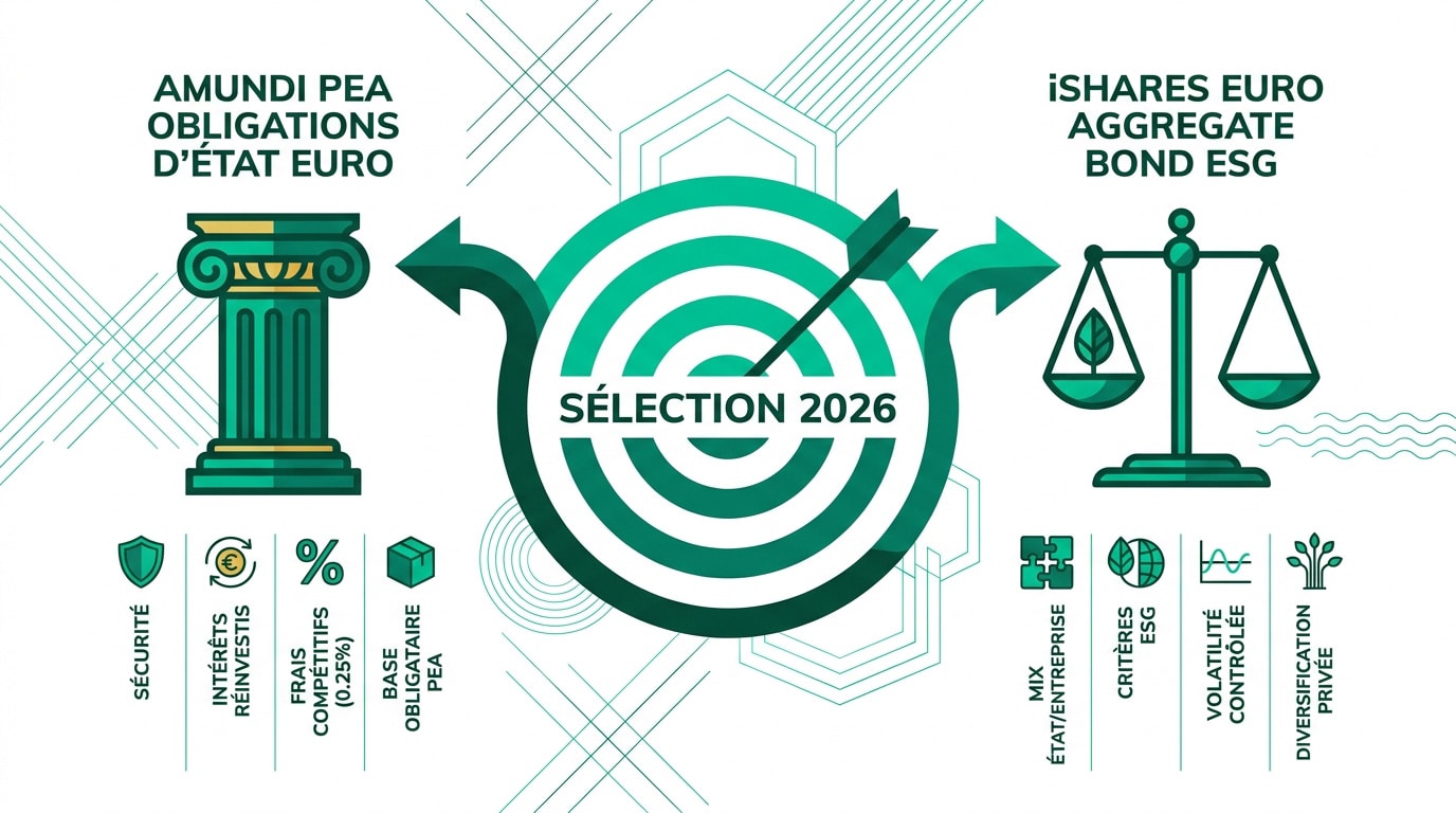 Sélection des meilleurs ETF obligataires pour un PEA en 2026