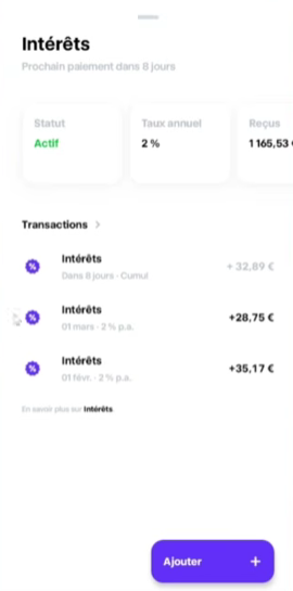 Int&eacute;r&ecirc;ts 2&nbsp;% sur espèces &mdash; Trade Republic