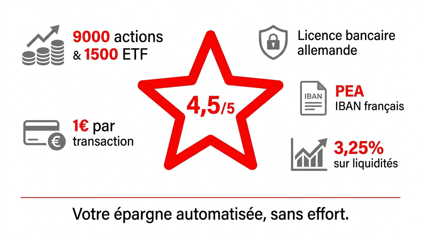 Avis Trade Republic 2026 : test complet du courtier (PEA, CTO, compte épargne, frais, fiscalité)