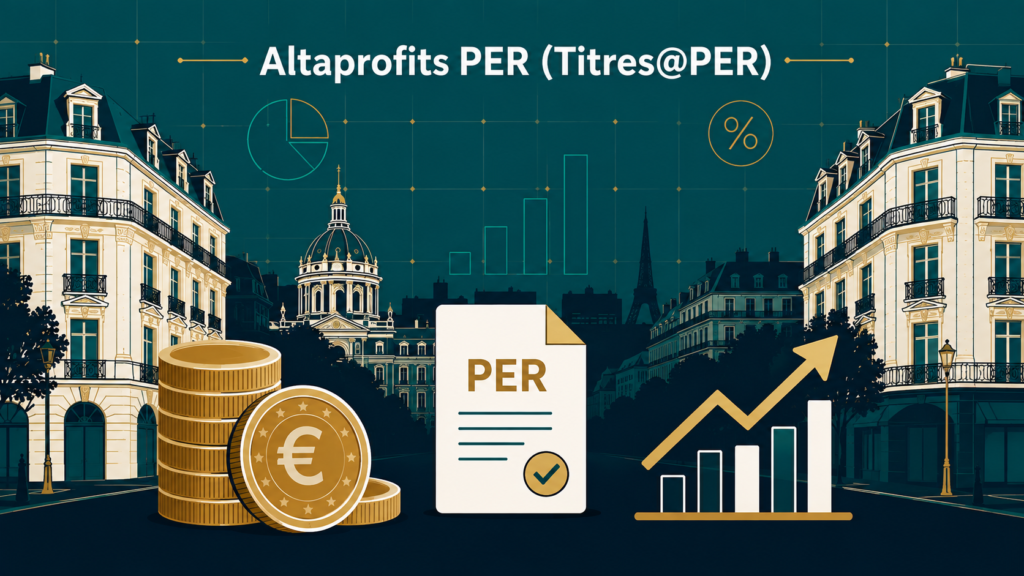 Illustration Avis Altaprofits PER (Titres@PER) — investir en actions SBF 120 dans un Plan Épargne Retraite
