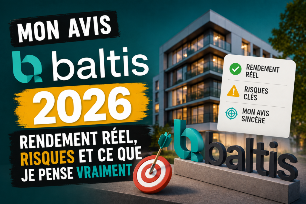 Mon avis Baltis 2026 : rendement réel, risques et ce que je pense vraiment 🎯