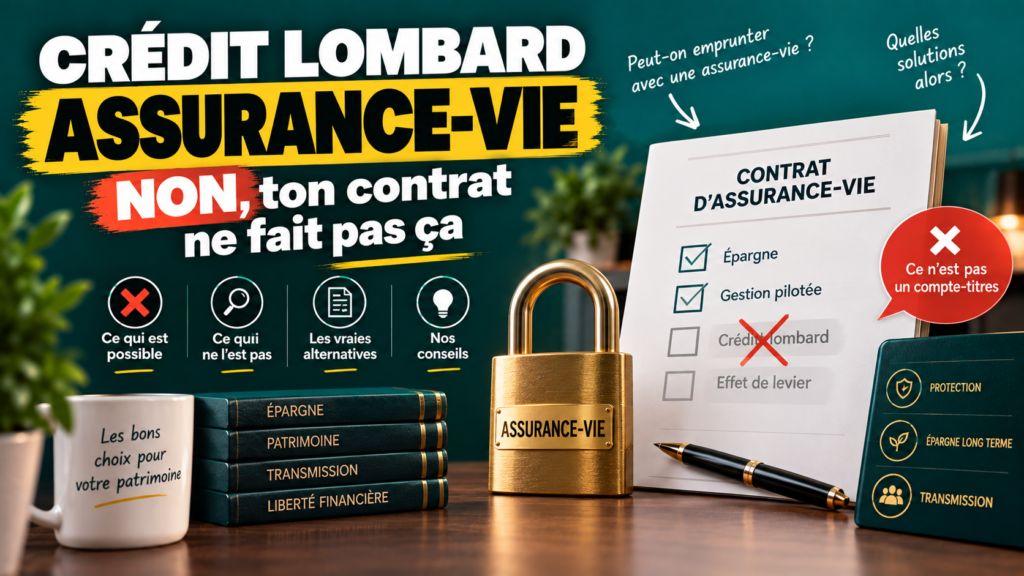 Crédit lombard assurance-vie : non, ton contrat ne fait pas ça