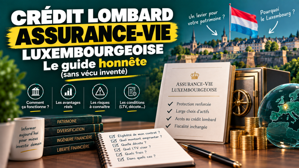 Crédit lombard et assurance-vie luxembourgeoise : le guide complet