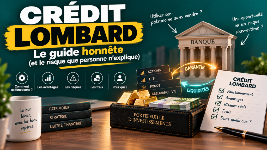 Crédit lombard : le guide honnête (et le risque que personne n’explique)